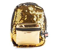 Zaino Mini BooBoo con paillettes dorate, elegante, funzionale e compatto quando