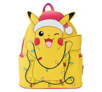 Zaino Mini Illuminato Di Natale Pikachu Santa Pokemon