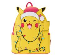 Zaino Mini Illuminato Di Natale Pikachu Santa Pokemon