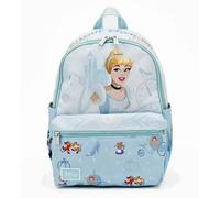 Zaino Mini In Nylon Disney Princess Cenerentola Con Topolini 13" KBNL