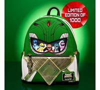 Zaino mini Loungefly - Power Rangers verde - zaino in edizione limitata