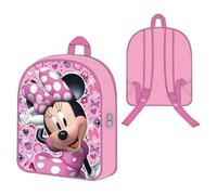 Zaino Minnie Disney 30 cm, 1 scomparto principale con cerniera, spallacci regolabili - Dimensioni: 30 x 26 x 10 cm, Zaino Minnie, 30 X 25 X 10