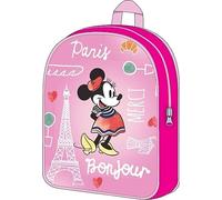 Zaino Minnie Disney 30 cm, 1 scomparto principale con cerniera, spallacci regolabili - Dimensioni: 30 x 26 x 10 cm, Zaino Minnie - C, 30 X 25 X 10