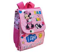 ZAINO MINNIE MOUSE DISNEY ESTENSIBILE SCUOLA ELEMENTARE CM. 40X29X27 - MIN0807