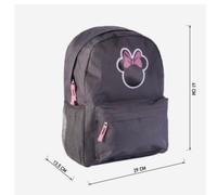 Zaino Minnie Scuola Tempo libero per Bambine con Tasca Frontale 29x13x41 cm. 20L
