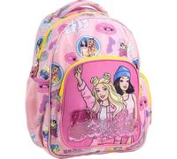 Zaino mod. americano Barbie rosa per bambini Scuola elementare