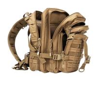 Zaino Molle da 35 litri per escursioni in campeggio | Zaino da esterno unisex impermeabile(TAN)