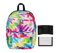Zaino Monoscomparto Ollie Fantasy Invicta, FULL SPACE, Multicolore, Con Fascia E