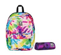 Zaino Monoscomparto Ollie Fantasy Invicta, FULL SPACE, Multicolore, Con Fascia E