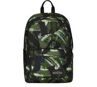 Zaino Monoscomparto Seven IschoolPack, Verde e Nero, Con Pawer Banck integrato e Usb Plug, Tasca Porta Borraccia, Zaino Scuola e Viaggio, Bambini e Ragazzi.