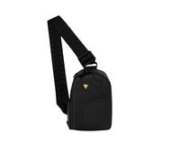Zaino Monospalla Blacked Out Embossed Gold Tooth Sprayground