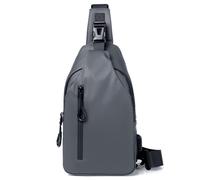 Zaino Monospalla Borsa Da Petto Borsello Moto Marsupio Per Uomo con Porta USB