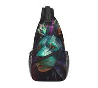 Zaino Monospalla Uomo Impermeabile Borsa Monospalla Traspirante Zaino Zainetto Per Sport Scolastici Doescursionismo