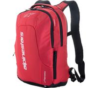 ZAINO MOTO SCOOTER ALPINESTARS CITY HUNTER V2 22 LT CON PORTACASCO ROSSO NERO