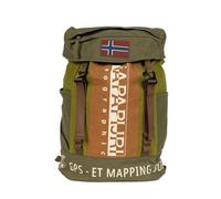 Napapijri Zaino Da Escursione H-Equator Day Pack 28.8 Litri in Misto Cotone Multicolore Verde Uomo
