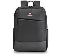 NGS Monray Sacks Venture Black - Zaino per laptop fino a 15,6 pollici, poliestere resistente all'acqua, scomparto imbottito, tasca anteriore e laterale, cinghie imbottite, nero