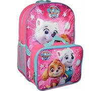 Zaino Nickelodeon Per Ragazze Paw Patrol 16" Con Lunch Box Abbinato Staccabile