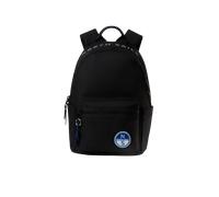 North Sails Black Polyester Men Backpack