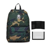 ZAINO OLLIE INVICTA FANTASY GRS + Invicta Portafoglio A Strappo, Grigio, Portafo