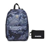 ZAINO OLLIE INVICTA FANTASY GRS + Invicta Portafoglio, Nero, Portafogli Con Scom