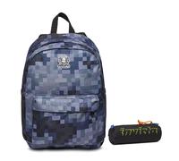 ZAINO OLLIE INVICTA FANTASY GRS + NOSE P.BAG INVICTA GRS ACTIVE