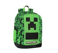 MINECRAFT ZAINO ORGANIZZATO TROLLEY STACCABILE SCUOLA 2025 PANINI MODELLO PIXEL
