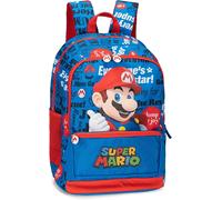 ZAINO ORGANIZZATO SCUOLA SUPER MARIO ORIGINALE 2 SCOMPARTI