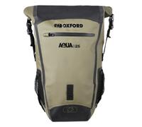 Zaino impermeabile Oxford Aqua B25 Nero-Cachi Verde 25 L