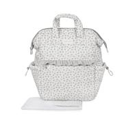 Zaino Little Bloom Fiori Grigio Pasito a Pasito