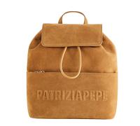 Zaino Patrizia Pepe 8B0264-L152p Da Viaggio Donna Pelle Marrone Chiaro