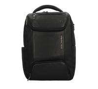 Piquadro S134 Zaino nero, pelle, unisex, 11L