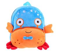 Zaino Peluche Animali per Ragazzo Ragazza, Asilo, Viaggio, Morbido | Spallacci Morbidi, Fodera Capiente, Stile Cartone Adorabile, Pratica Organizzazione, per Piccoli in Movimento