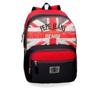 Pepe Jeans Calvin Zaino Doppio Scomparto Multicolore 32x45x15 cms Poliestere 21.6L