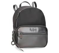 Zaino Pepe Jeans Ruby Casual in poliestere e dettagli in pelle sintetica. Spallacci larghi e regolabili, tasca frontale. Di Joumma Bags
