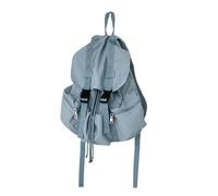 Zaino per adolescenti per la scuola e i viaggi, grande capacità, zaino per laptop, borsa per libri in nylon con tasche organizzative, zaino casual, Blu, Einheitsgröße, Mass Beauty