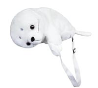 Zaino per animali di peluche - simpatico compagno di peluche, accogliente borsa abbracciabile | Backpack plushelies a di sigillo per bambini, sacchetto di cinghie regolabili facili da trasportar