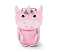 Affenzahn Amico Piccolo Zaino per l'asilo per bambini da 1 a 3 anni ergonomico riflettente linguetta con targhetta per il nome Unicorno - Rosa