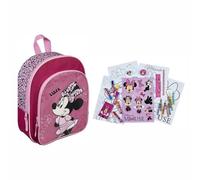 Zaino per asilo Minnie Mouse, personalizzabile, per bambini, motivo Disney, 25 x 31 x 10 cm