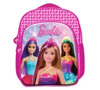Zaino Per Bambine Barbie Deluxe Grande Rosa Per La Scuola