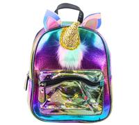 Zaino per bambini Arcobaleno con corno di unicorno