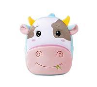 Zaino per Bambini Asilo Nido Borsa per Asilo Nido per Ragazzi e Ragazze Simpatico Zaino per Scuola Asilo 3D Animale Morbido Peluche Zainetto per Bambini per Uso Quotidiano all'Aperto da 3 a 7 Anni