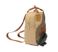 Zaino per bambini con dinosauro - 26 × 20 cm borsa per bambini in tela | Simpatico design con ricamo a cartoni animati, cinghie regolabili e scomparti spaziosi | perfetto per prescolare, viaggi e uso