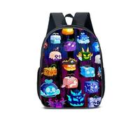 Zaino per bambini con frutta carina, borsa a tracolla stampata per gioco dei cartoni animati della scuola elementare per la scuola e l'uso all'aperto,Style 1