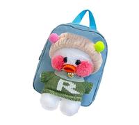 Zaino per bambini con peluche rimovibile, peluche zaino | Backpack per animali adorabile impermeabile | Pacchetto scolastico per libri, giocattoli, bottiglie d'acqua