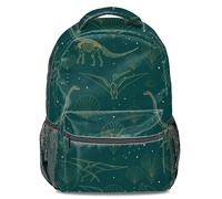 Zaino per bambini con stampa di dinosauri 3D zaino per libri per studenti 40,6 cm, Colore 2, L