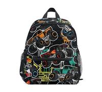 Zaino per bambini con treno a vapore, zaino per scuola materna, S, Multicolore-19, 13inch, Zaino daypack