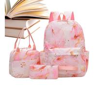 Zaino per bambini di grande capacità, set di cancelleria con borsa per il | | Scuola Studente Bookbag Isolato Lunch Box Matita Caso Combo Carino Durevole Multi Pocket Elementare Zaino Borsa Da Viaggio