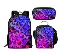 Zaino per bambini di prima elementare, set da tre pezzi e borsa a tracolla doppia, per iniziare la stagione