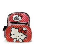 Zaino Per Bambini Hello Kitty 3D Con Paillettes Magiche 12" Medio