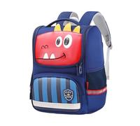 Zaino per Bambini Leggero e Resistente con Stampe Decorative Ideale per Scuola Viaggi e Attività All'aperto (Blue, One Size)